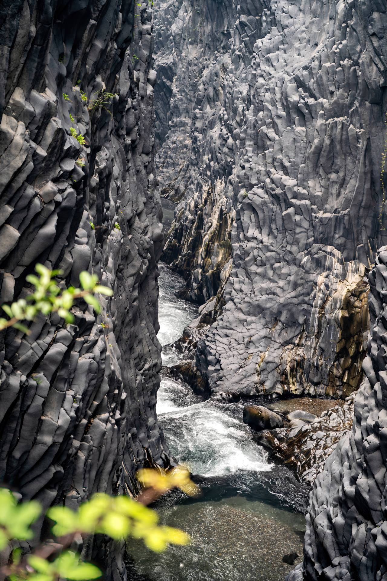 Gole dell'Alcantara (Parco Botanico e Geologico) in Motta Camastra
